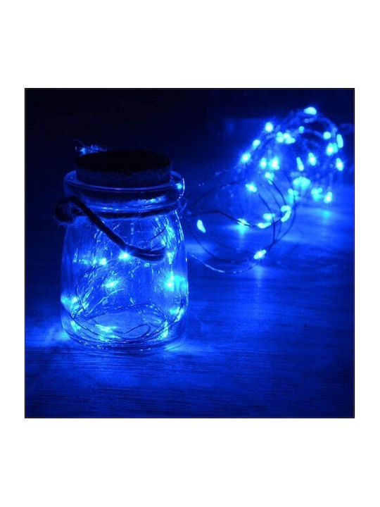 500 Λαμπάκια LED 50μ. Μπλε σε Σειρά