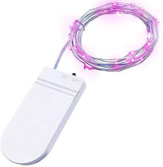 10 Светлини LED Розов тип Лента 1бр