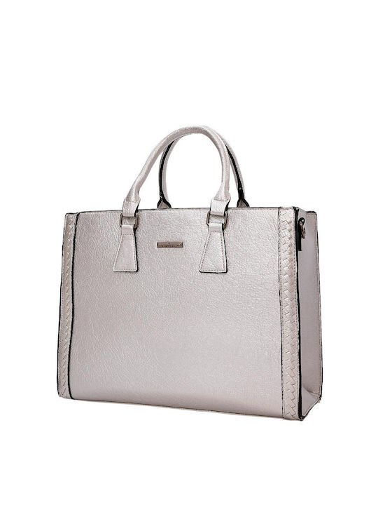 Bag to Bag Damen Tasche Hand Silber