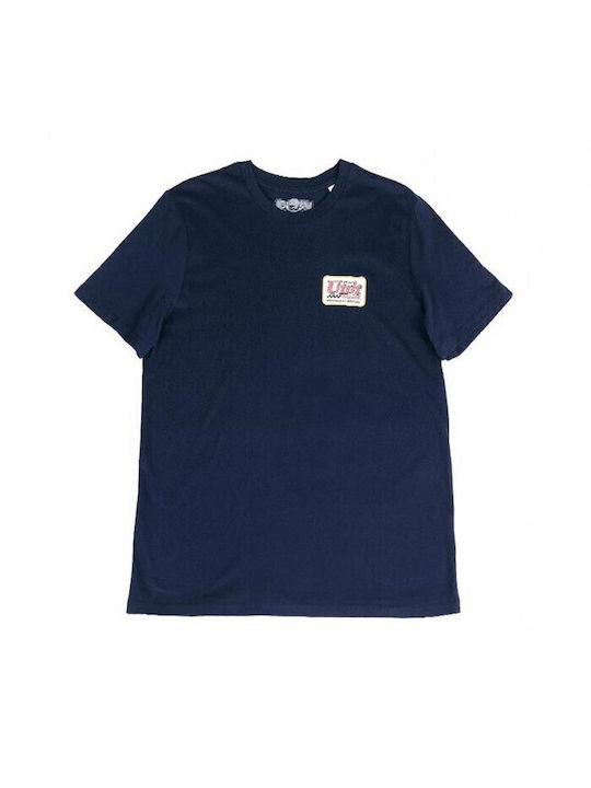 Unit Garage Ανδρικό T-shirt Κοντομάνικο Navy Blue