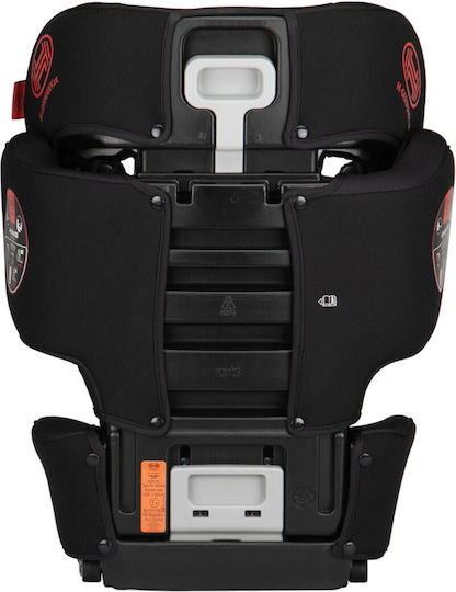 Heynerkids i-Fix Maxi Go Καθισματάκι Αυτοκινήτου High-back Booster i-Size με Isofix Black 15-36 kg