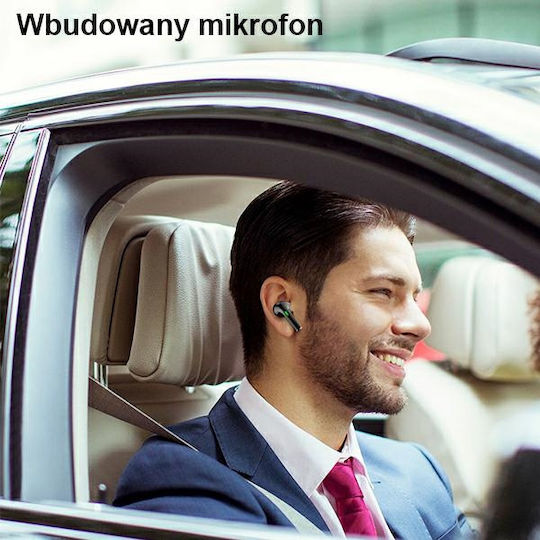 Awei T29P In-ear Bluetooth Handsfree Ακουστικά με Αντοχή στον Ιδρώτα και Θήκη Φόρτισης Μαύρα