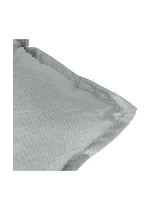 vidaXL Garden Bench Cushion with Backrest An. Gray 2pcs 50x120cm