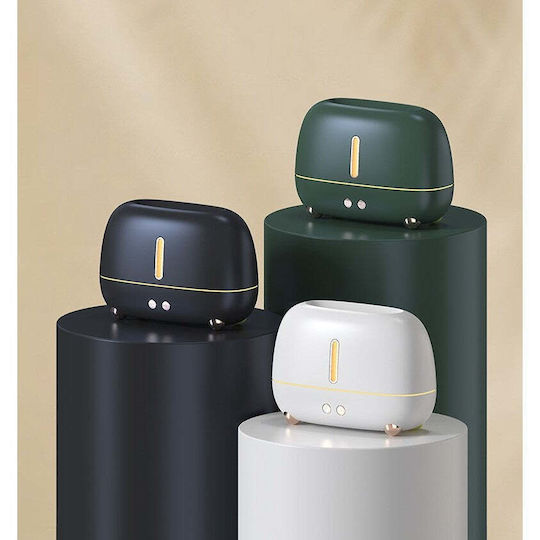 Flame Type Humidifier Flippy Aromatherapy 7 Colors 250 Ml Green