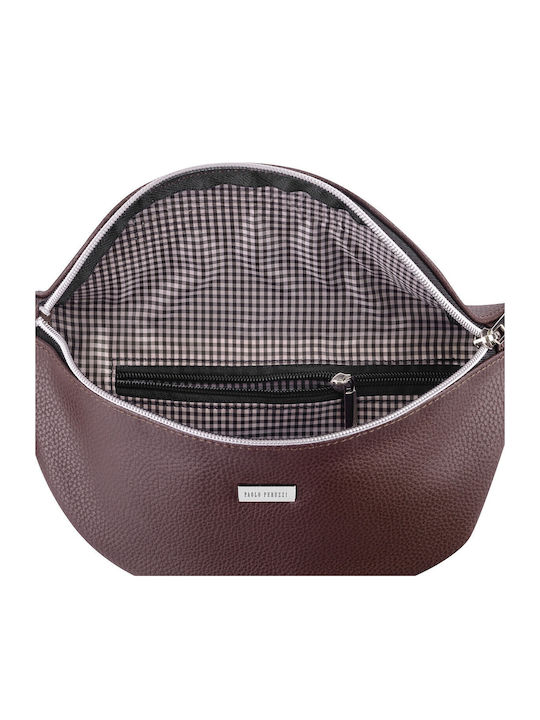 Piele Bum Bag pentru Curea Maro