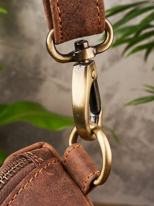 Piele Bum Bag pentru Talie Maro