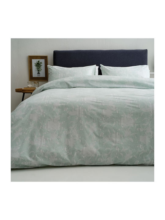 Vesta Home Σετ Παπλωματοθήκη Βαμβακερή Υπέρδιπλη με 2 Μαξιλαροθήκες 230x240cm Nefeli 2