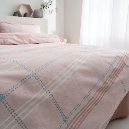 Vesta Home Duvet Cover Set Cotton Double with 2 Pillowcases 200x240 Valeria 2