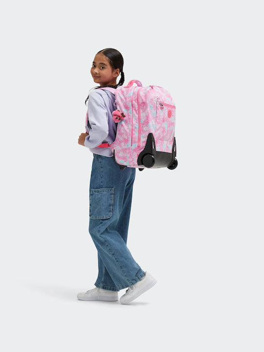 Kipling Σακίδιο Πλάτης Trolley Laptop 15" Sari Garden Clouds
