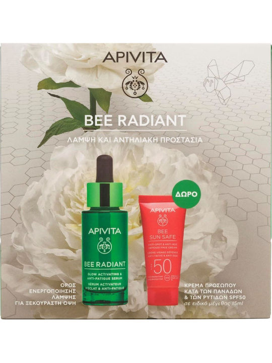 Apivita Bee Radiant Σετ Περιποίησης για Λάμψη & Αντιγήρανση