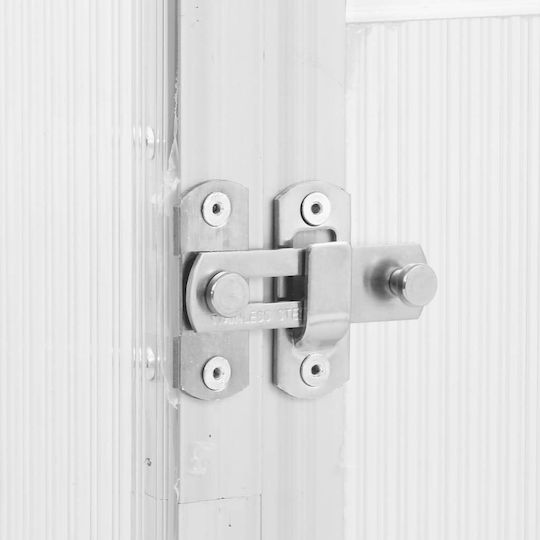 vidaXL 4005816 Seră Casa cu Cadru din Aluminiu 1.69x0.58x1.95m