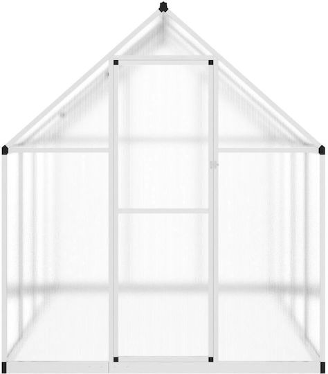 vidaXL 4005834 Greenhouse House Type with Aluminum Frame 2.24x1.69x1.95m