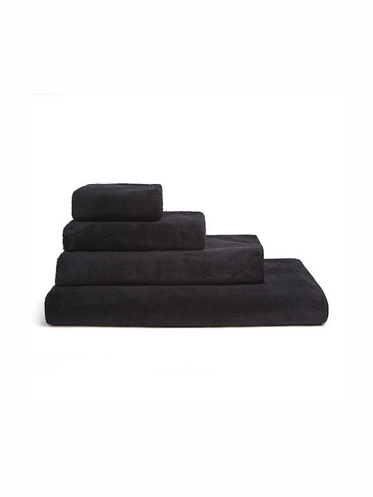 Αιγαίον Πετσέτα Σώματος 70x140εκ. Black