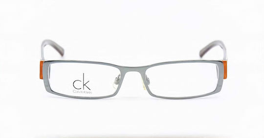 Calvin Klein Γυναικείος Μεταλλικός Σκελετός Γυαλιών Ασημί CK5143 342