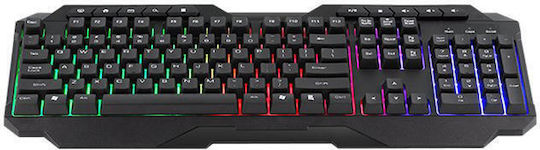 Xtrike Me KB-306 Gaming Πληκτρολόγιο με RGB φωτισμό (Αγγλικό US)