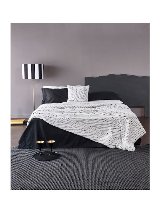 Kentia Luciana Furry Blanket King Size 260x240cm