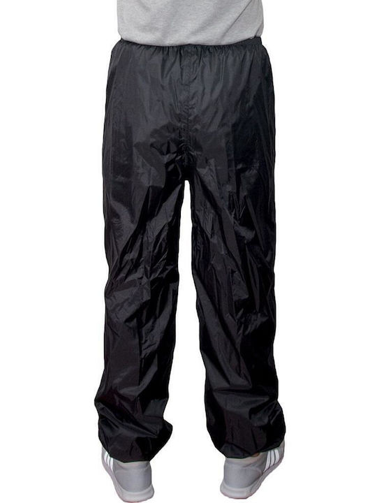 Adiavroxo (Work Aprons & Sleeves) Pantaloni impermeabili pentru motociclete pentru bărbați Negru Culoare
