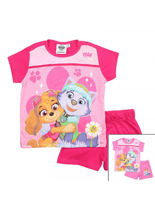 Paw Patrol Set Summer 2pcs Fuchsia