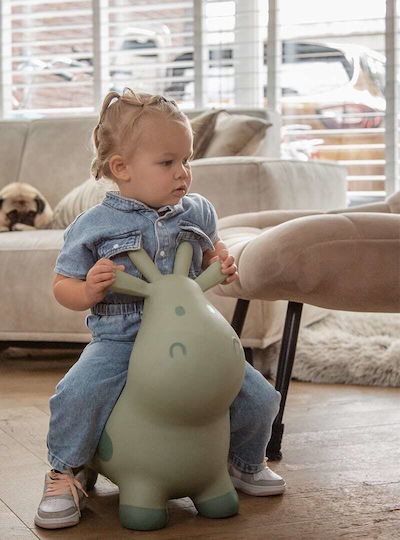 Tryco Hop Hop Inflatable Green Cow