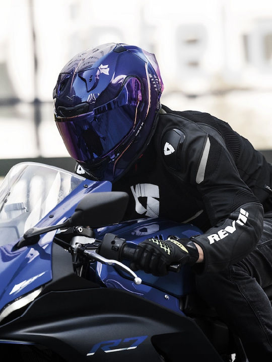 Nexx X.R3R Hagibis Purple Motorcycle Helmet Full Face ECE 22.06 1350gr