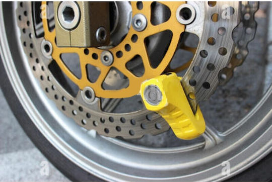Luma Enduro 74d Blocare disc motocicletă cu diametru zăvor 7mm Galben Culoare