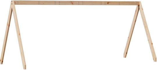Беседка Легло Кафяв 209x85.5x88см