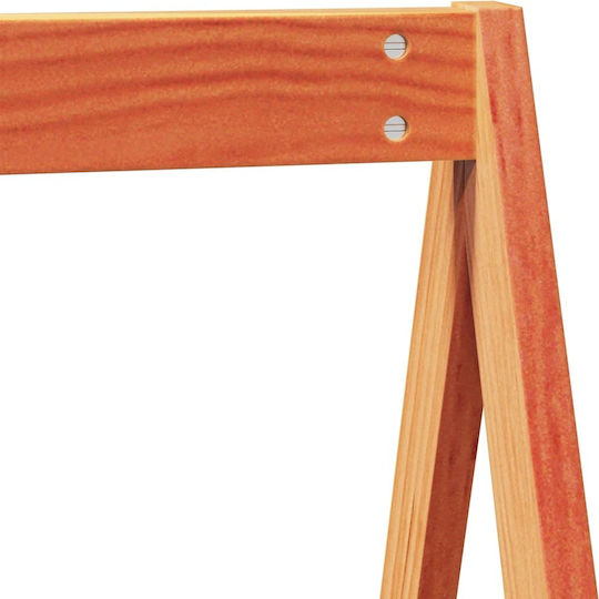 Κιόσκι Κρεβατιού Καφέ 199x80.5x88cm