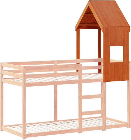 Bed Accessories Brown 84x55x132cm
