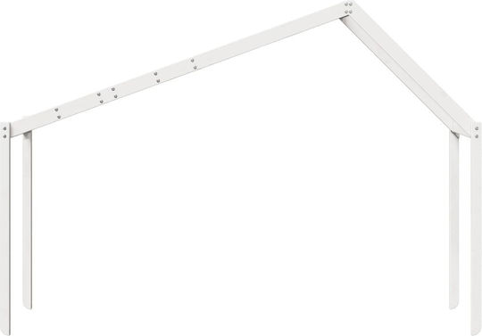 Κιόσκι Κρεβατιού Λευκό 213x85.5x144.5cm