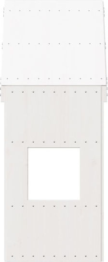 Bed Accessories White 84x55x132cm