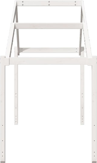 Bed Accessories White 213x95.5x144.5cm