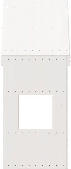 Κιόσκι Κρεβατιού Λευκό 99x55x139.5cm