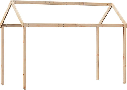 Κιόσκι Κρεβατιού Καφέ 217x95.5x159cm