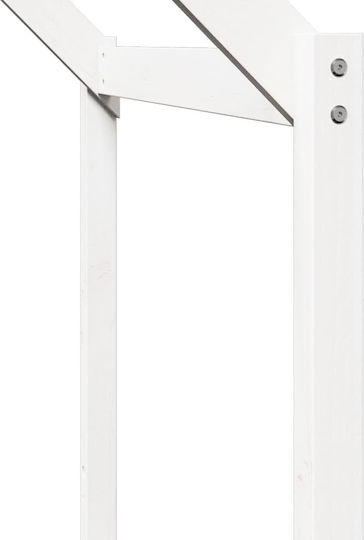 Bed Accessories White 203x95.5x142cm