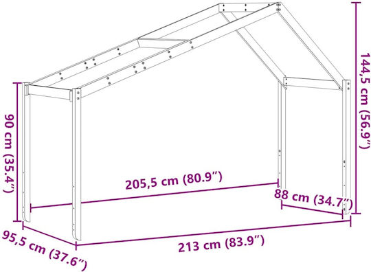 Gazebo Pat Maro 213x95.5x114.5cm