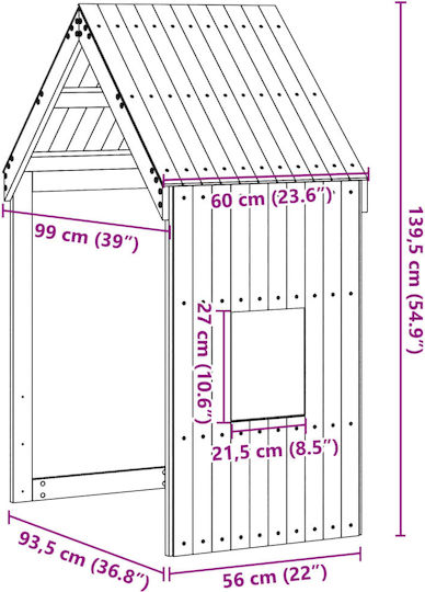 Bettgestell Bett Weiß 99x60x139.5cm