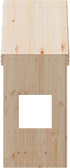 Κιόσκι Κρεβατιού Καφέ 99x55x139.5cm