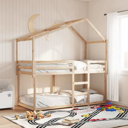 Bettgestell Bett Braun 203x80.5x142cm