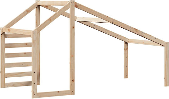 Bettgestell Bett Braun 188x97x113cm