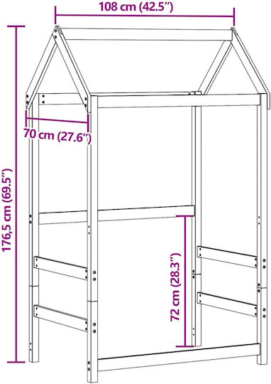 Gazebo Pat Maro 108x70x176.5cm