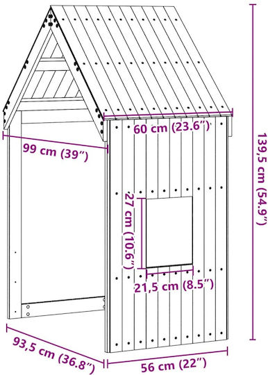 Bed Accessories Brown 99x60x139.5cm