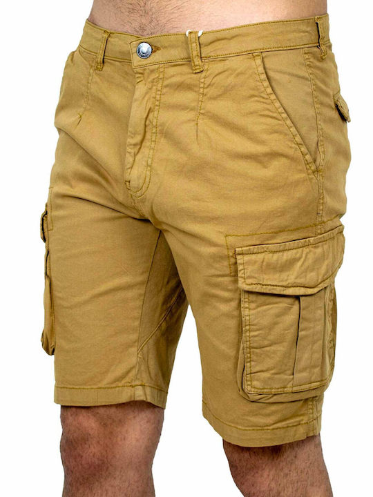 Clever Men's Shorts Cargo Brown