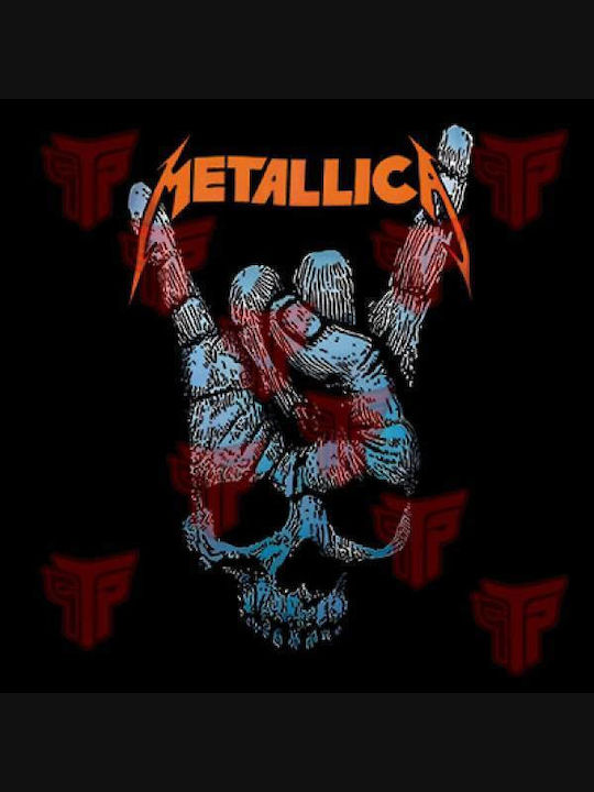 Възрастен суитшърт Takeposition Metallica черен 332-7528b-02