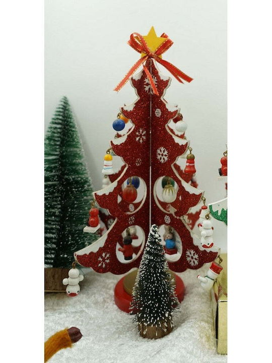 Weihnachtsdekoration Baum Klassisch 33cm Rot