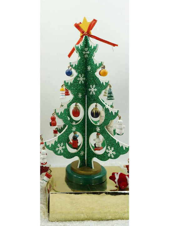 Weihnachtsdekoration Baum 33cm Grün
