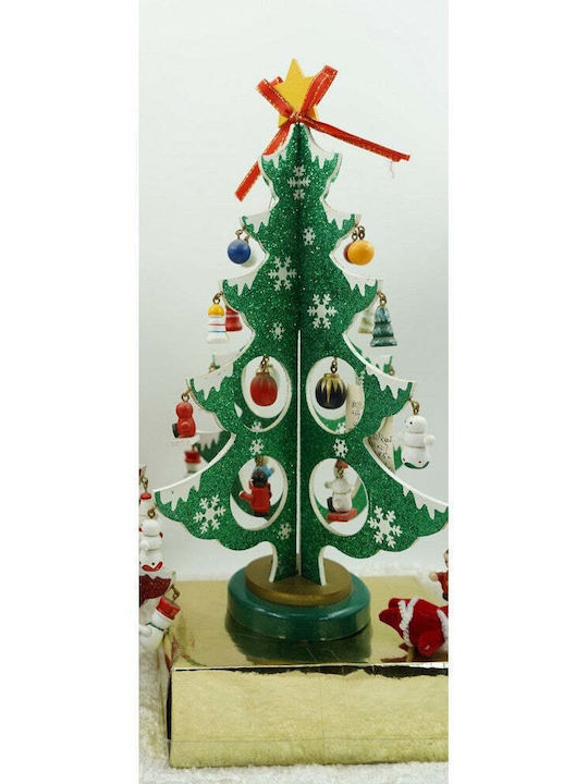 Weihnachtsdekoration Baum 33cm Grün