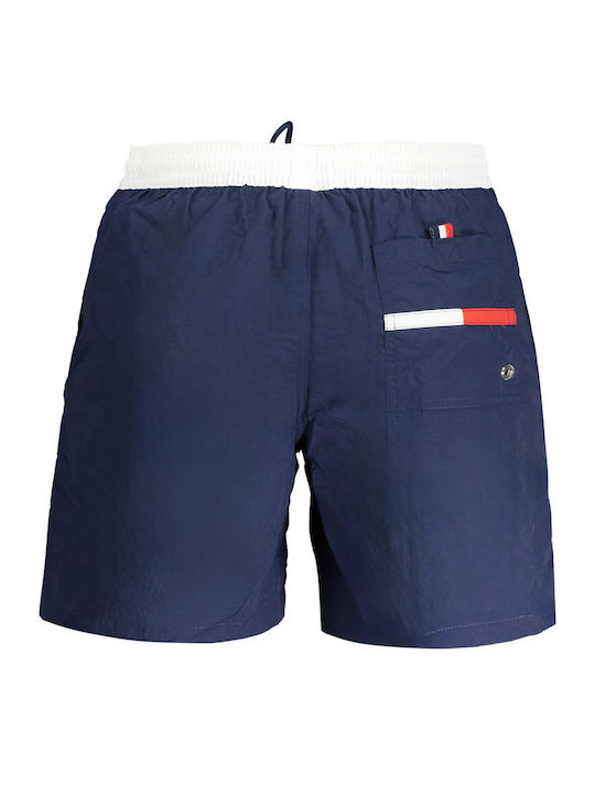 Squola Nautica Italiana Men's Swimwear Shorts Blue with Patterns