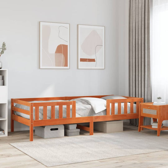 Klassisches Einzelbett für Matratze 100x200cm