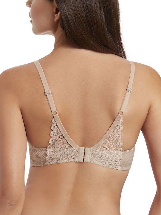 Bra with Light Padding Underwire Beige
