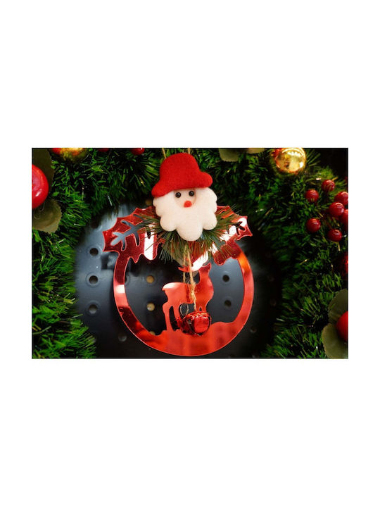 Hanging Bell Ornament Red 20x15cm